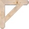 Ekena Millwork Traditional Craftsman Smooth Bracket w/ Offset Brace, Douglas Fir, 7 1/2"W x 34"D x 34"H BKT0806X34X34TRA04SDF - alternate 3